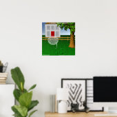 Groen Groen Gras Grappige Poster (Thuiskantoor)