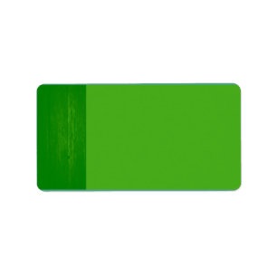 Groen/Groen Houten Korrel Bruiloft Mailing Label