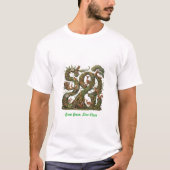 GROEN GROEN LIVE CLEAN T-SHIRT (Voorkant)
