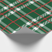 Groen groenboek over gipsplaten cadeaupapier (Hoek)