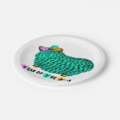 Groen groots Chinees bord voor Zodiapapier (Gekanteld)