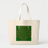  Groen Grote Tote Bag (Voorkant)