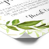 Groen hapje voor de tijd van het bruinbruin, bijte poster (Hoek)