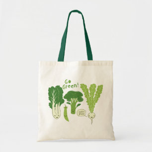 Groen! Happy Garden Veggies Tote Bag