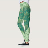 Groen hart binnen leggings (Links)