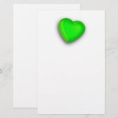 Groen Hart Briefpapier (Voorkant / Achterkant)