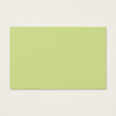 Groen Hart Bring a Book Request Baby shower Visitekaartje (Achterkant)