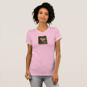 Groen hart Eco T-shirt (Voorkant volledig)