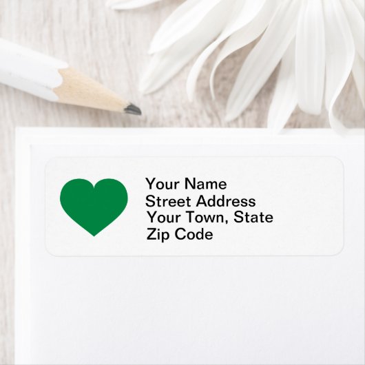 Groen hart etiket (Insitu)