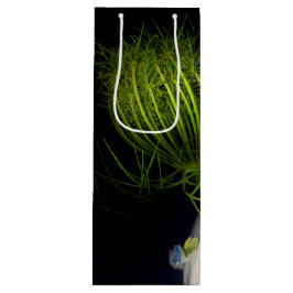 "Groen hart in het zwart" Wijn Cadeautas