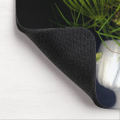 Groen hart in zwart muismat (Hoek)