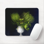 Groen hart in zwart muismat (Met muis)