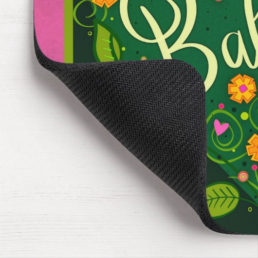 groen hart inspirerende balans muismat (Hoek)