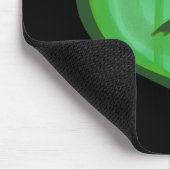 Groen hart met Pijl Muismat (Hoek)