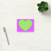 Groen hart post-it® notes (Kantoor)