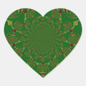  Groen Hart Sticker (Voorkant)