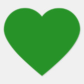 Groen Hart Sticker (Voorkant)