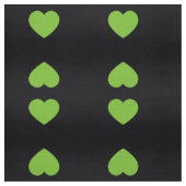 Groen hart stof (Swatch)