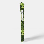Groen hartpatroon Case-Mate iPhone case (Achterkant / Links)