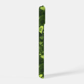 Groen hartpatroon iPhone 15 case (Rechterkant)