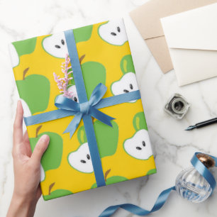 groen het patroon verpakkend document van het cadeaupapier