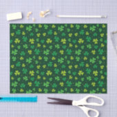 Groen Hoesje St. Patrick's Day Tissuepapier (Craft)