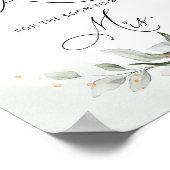 Groen hoeveel kussen bruidsfeest spelposter poster (Hoek)