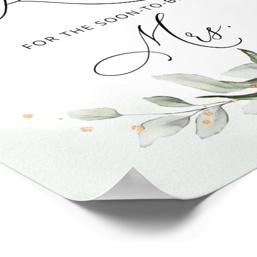 Groen hoeveel kussen bruidsfeest spelposter poster (Hoek)