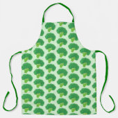 Groen hoofd Broccoli Veggie Vegetable Veg Garden Schort (Voorkant)