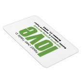 Groen hoofd over Heels sparen de Magnet van de Dat Magneet (Rechterzijde)