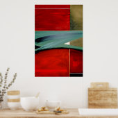 GROEN HORIZONS POSTER (Keuken)