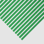 Groen horizontaal Streepjesdocument Tissuepapier (Detail)