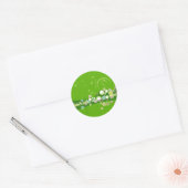 Groen houden ronde sticker (Envelop)