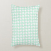 Groen Houndstooth Patroon Modern Huisdecoratie Accent Kussen (Voorkant(Verticaal))