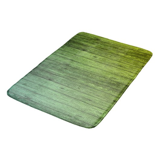 groen hout badmat (Gekanteld)