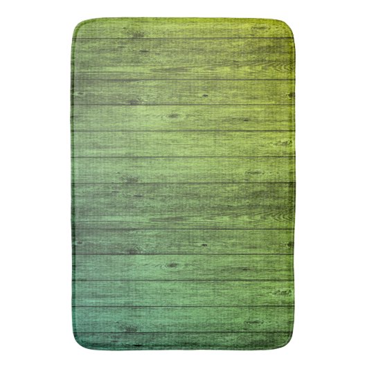 groen hout badmat (Voorkant Verticaal)