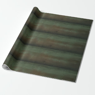 Groen houten verpakkingspapier cadeaupapier