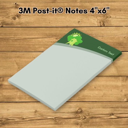 Groen Huis Post-it® Notes