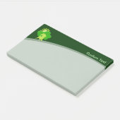 Groen Huis Post-it® Notes (Schuin)