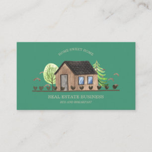Groen Huis Scandinavisch Huis Huur Kamer Hotel Visitekaartje