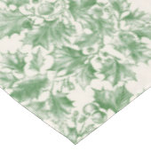 groen hulspatroon tafelkleed (Gekanteld)
