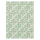  groen hulspatroon tafelkleed (Voorkant)