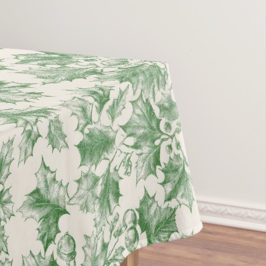  groen hulspatroon tafelkleed (Voorbeeld)