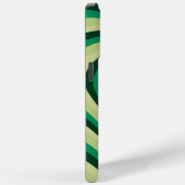 Groen hypnotic Heart Love Pattern Case-Mate iPhone Case (Achterkant / Rechts)