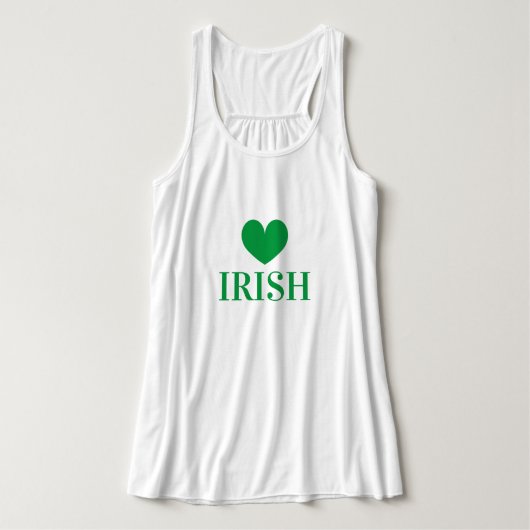 Groen Iers hart St Patricks Day Women's t shirts (Design voorkant)