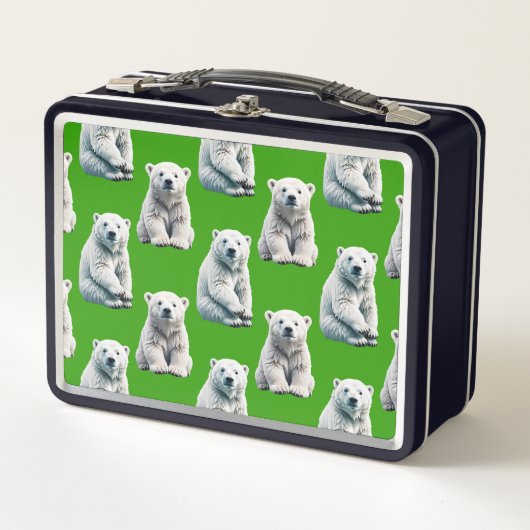 Groen IJsbeerpatroonontwerp (Voorkant)