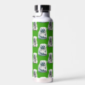 Groen IJsbeerpatroonontwerp Waterfles (Rechts)