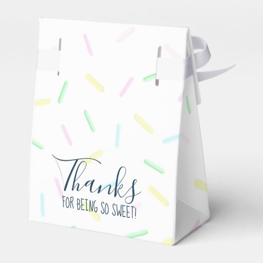 Groen ijsfeest bedankdoosjes (Achterkant)