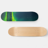 Groen IJsland noorderlicht Skateboard (Horizontaal)