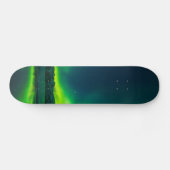 Groen IJsland noorderlicht Skateboard (Horizontaal)